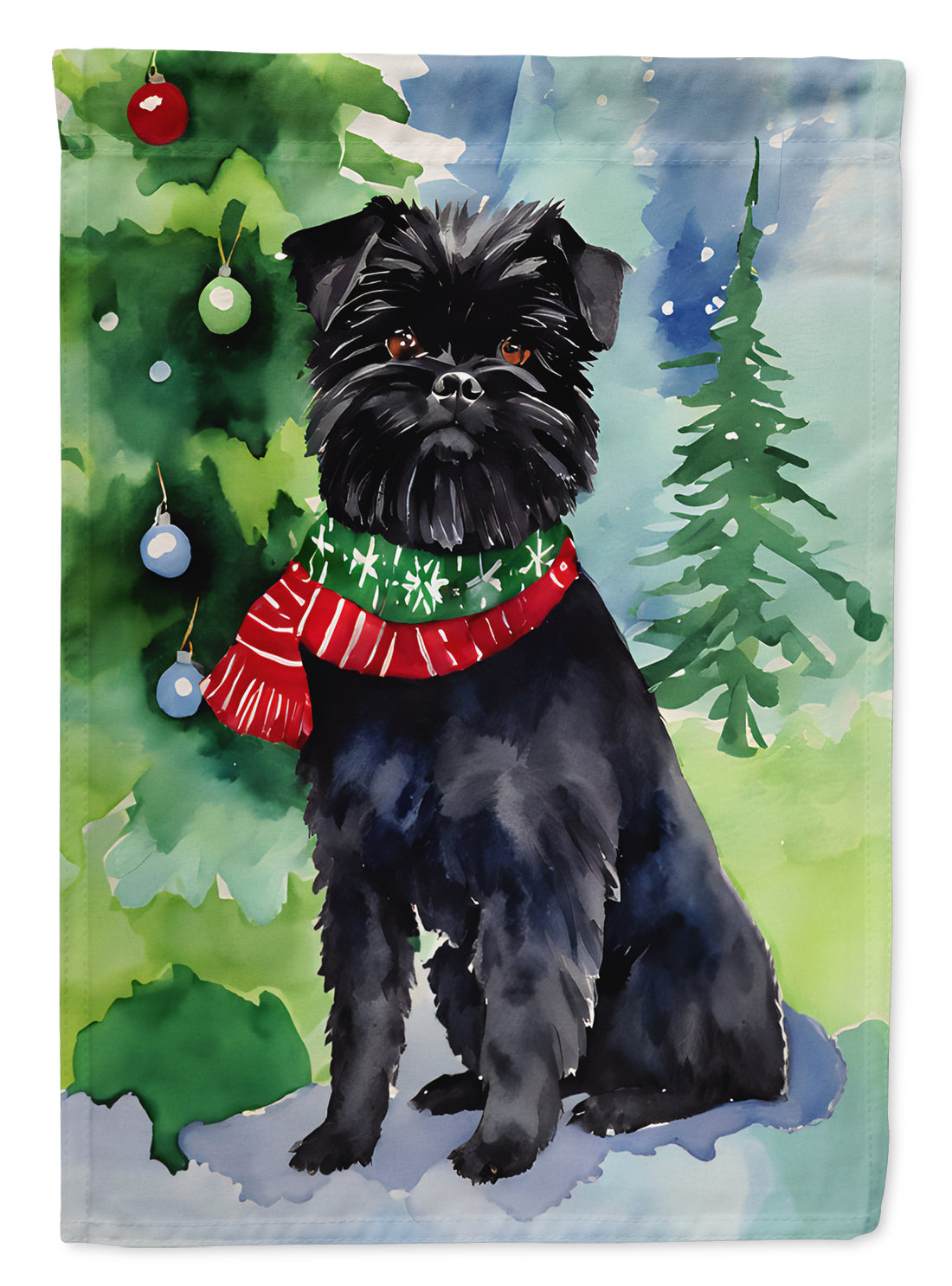 Buy this Affenpinscher Christmas Garden Flag