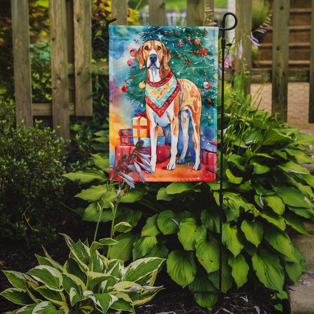 Buy this American English Coonhound Christmas Garden Flag