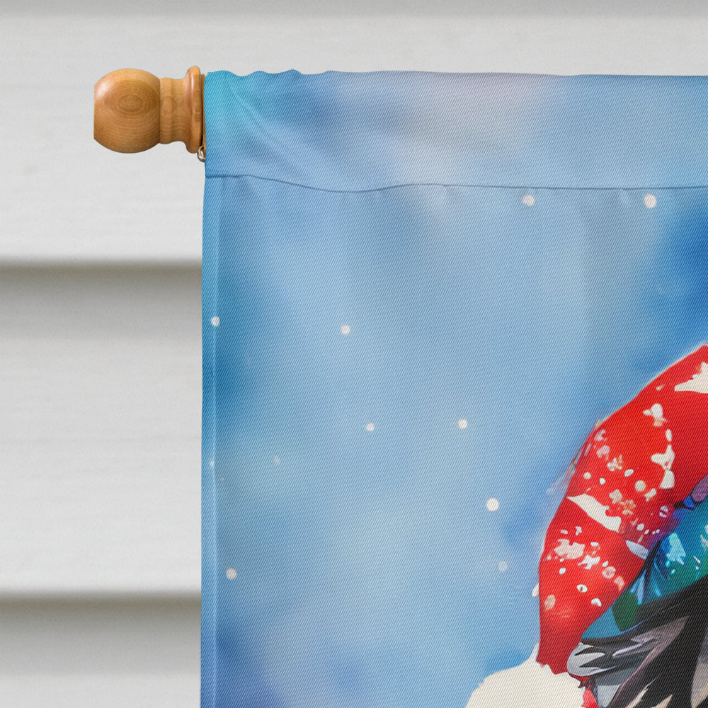 Australian Shepherd Christmas House Flag