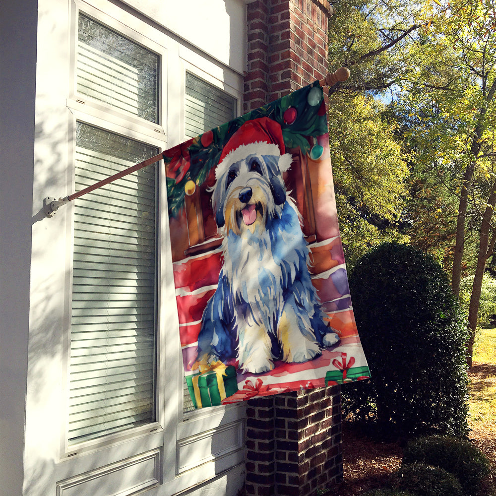 Buy this Bearded Collie Christmas House Flag