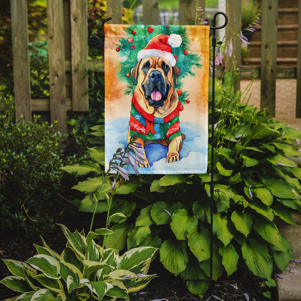 Buy this Bullmastiff Christmas Garden Flag