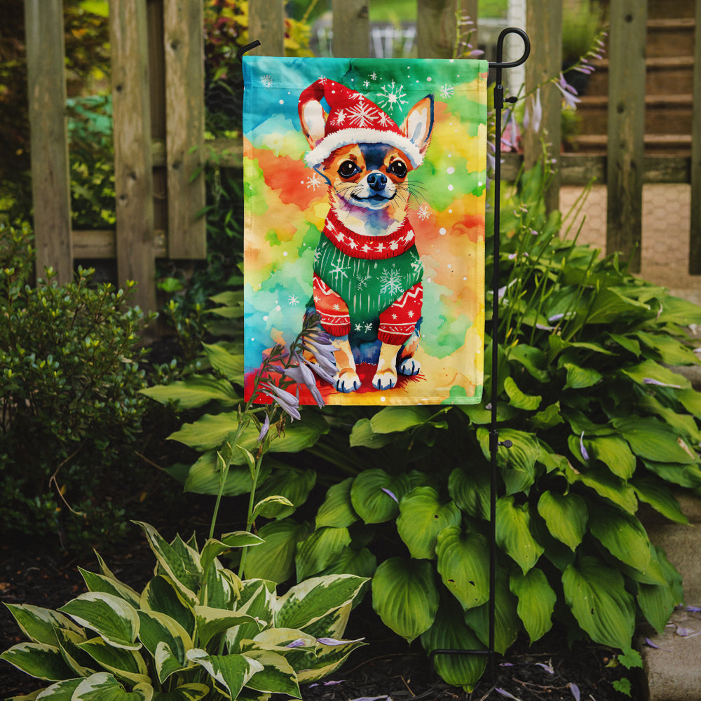 Buy this Chihuahua Christmas Garden Flag