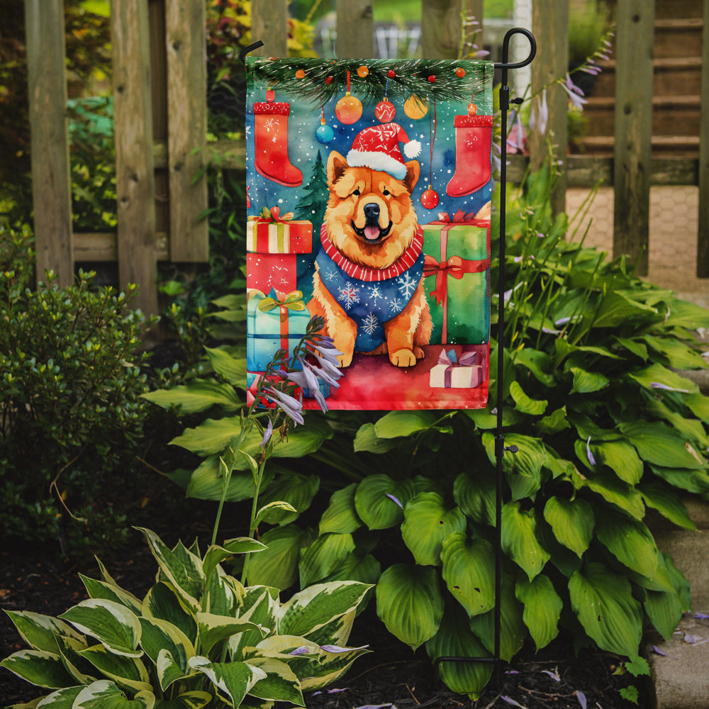 Buy this Chow Chow Christmas Garden Flag