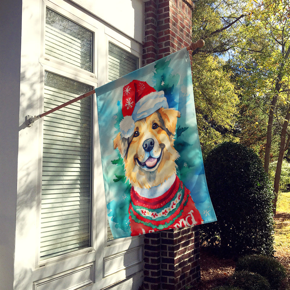 Buy this Finnish Lapphund Christmas House Flag