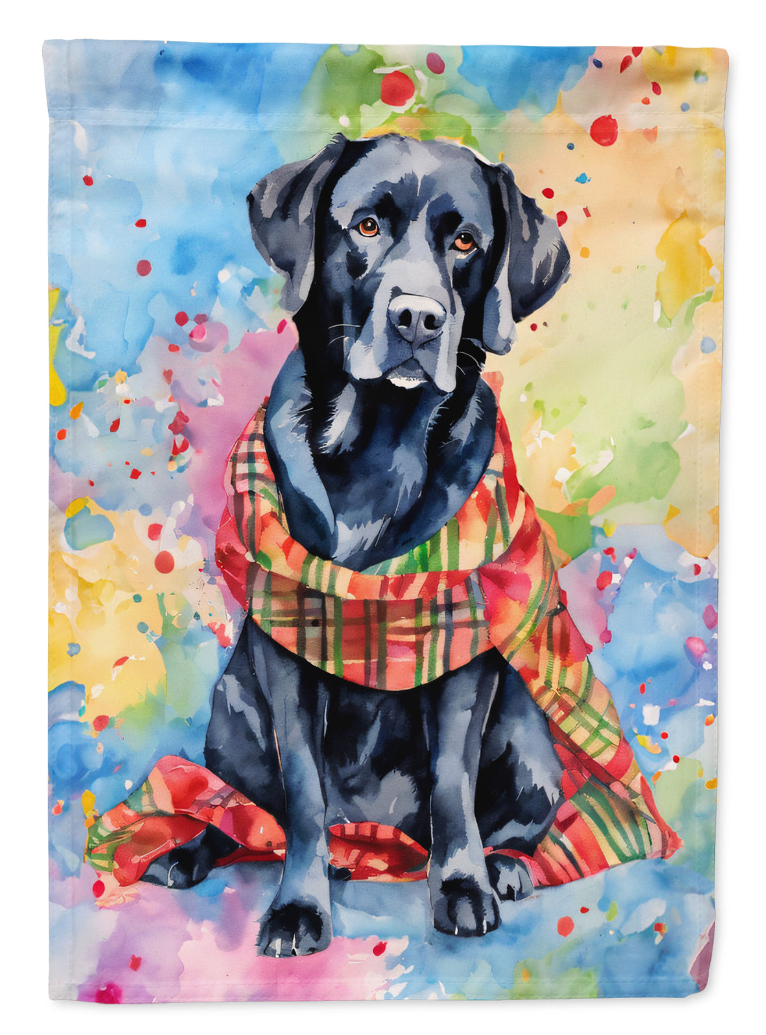 Buy this Black Labrador Retriever Christmas Garden Flag