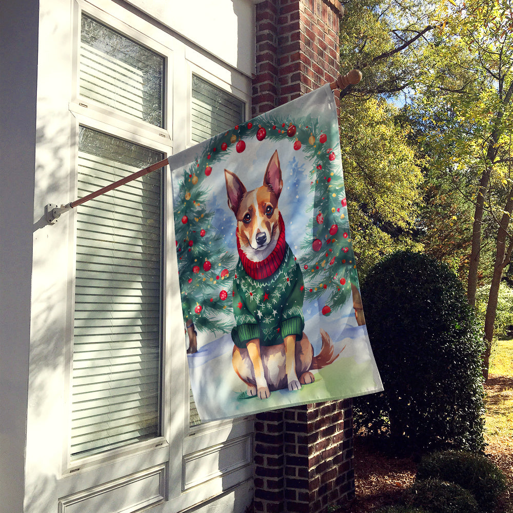 Buy this Lancashire Heeler Christmas House Flag