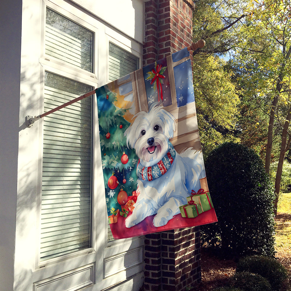 Buy this Maltese Christmas House Flag