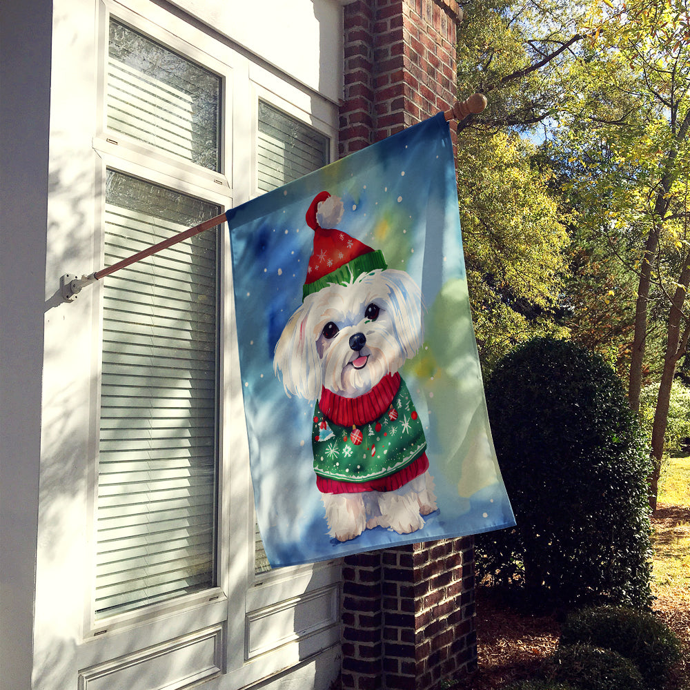 Buy this Maltese Christmas House Flag