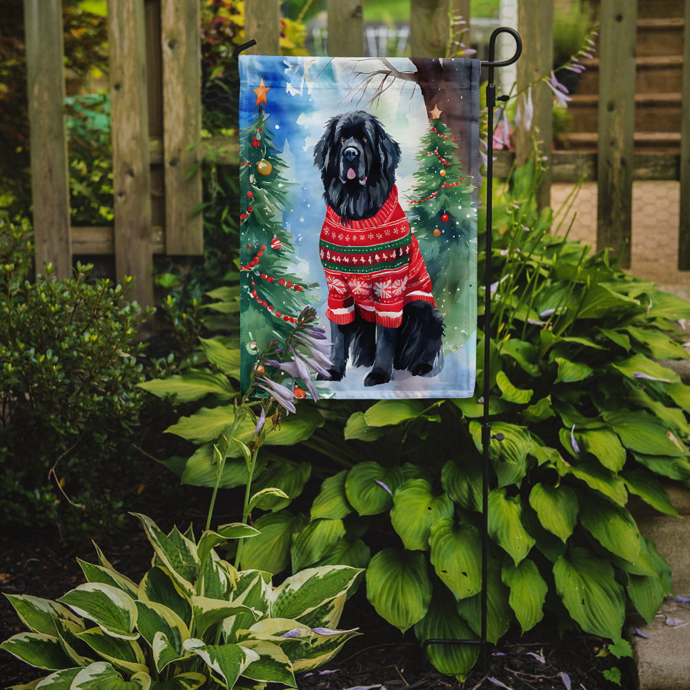 Buy this Newfoundland Christmas Garden Flag