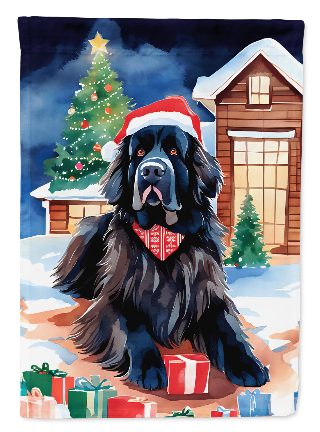 Buy this Newfoundland Christmas House Flag