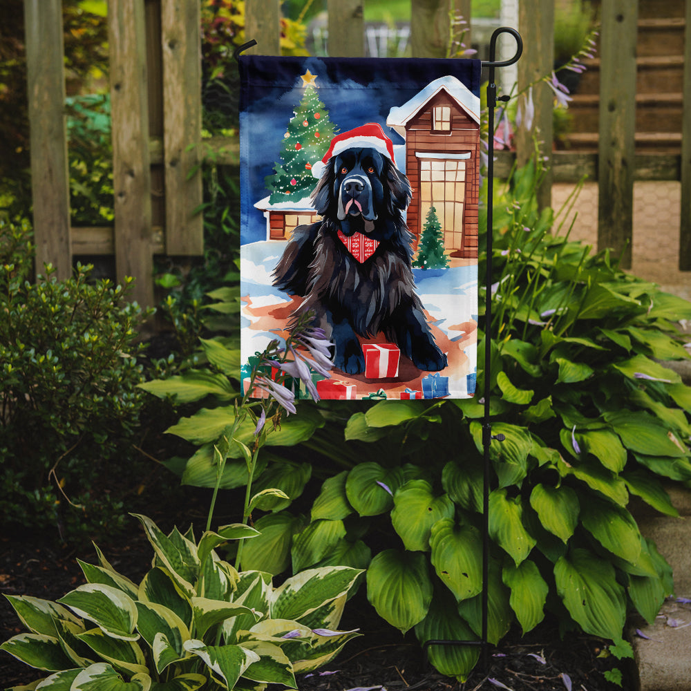 Buy this Newfoundland Christmas Garden Flag