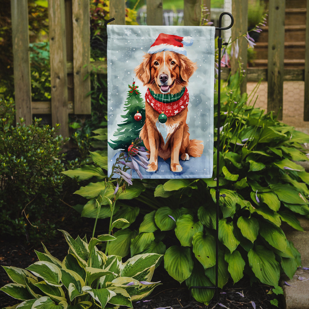 Buy this Nova Scotia Duck Toller Christmas Garden Flag