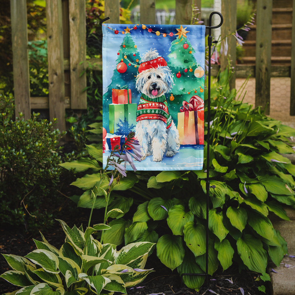 Puli Christmas Garden Flag