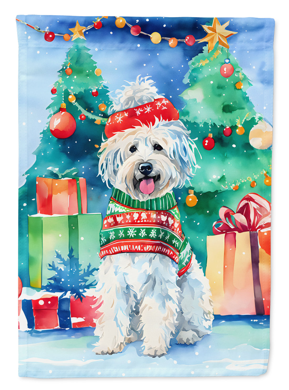 Buy this Puli Christmas Garden Flag