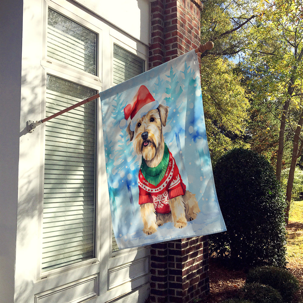 Buy this Wheaten Terrier Christmas House Flag