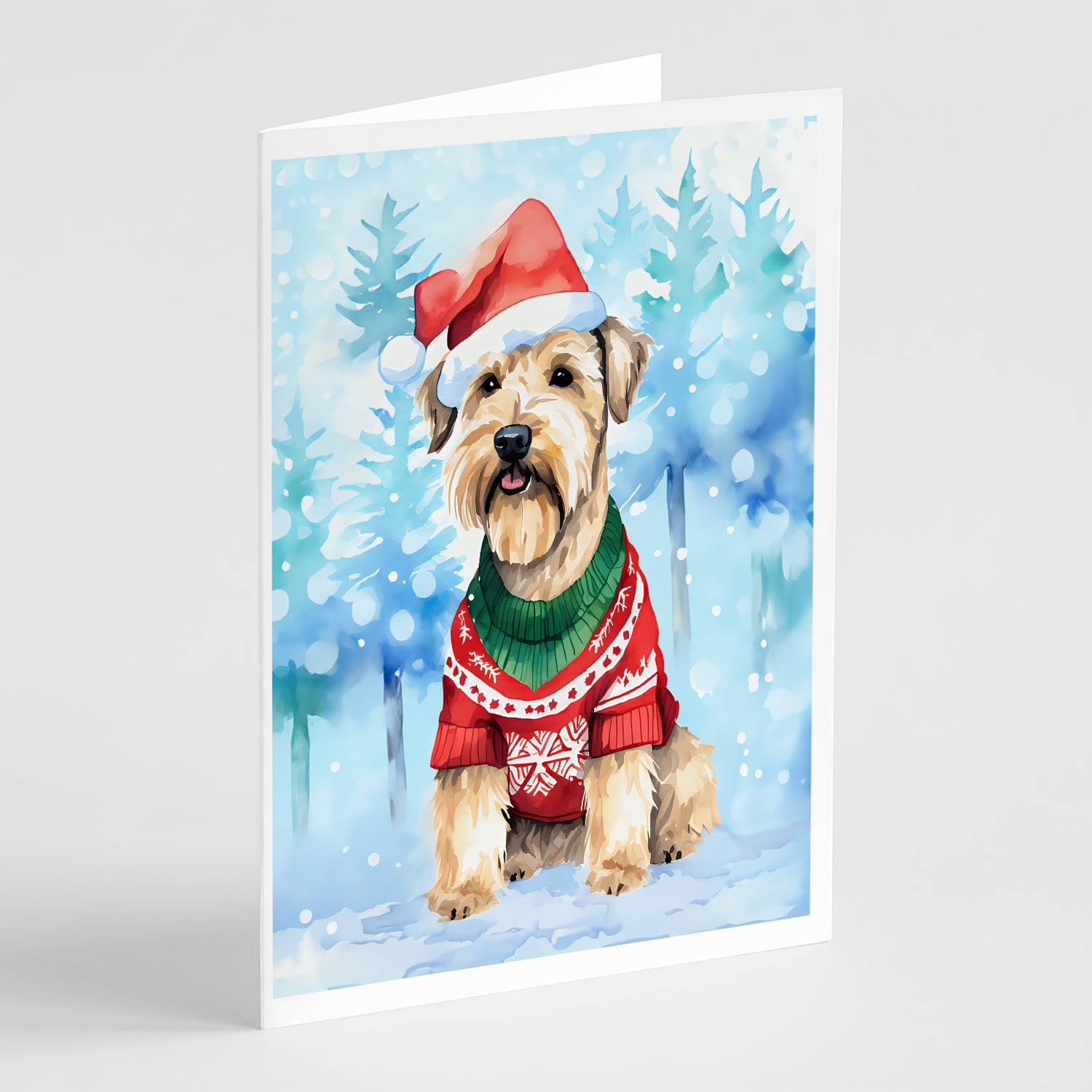 Buy this Wheaten Terrier Christmas Greeting Cards Pack of 8