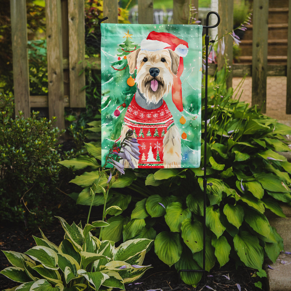 Buy this Wheaten Terrier Christmas Garden Flag