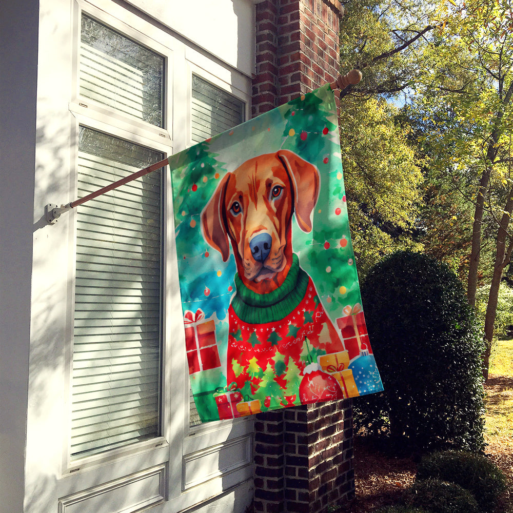 Buy this Vizsla Christmas House Flag