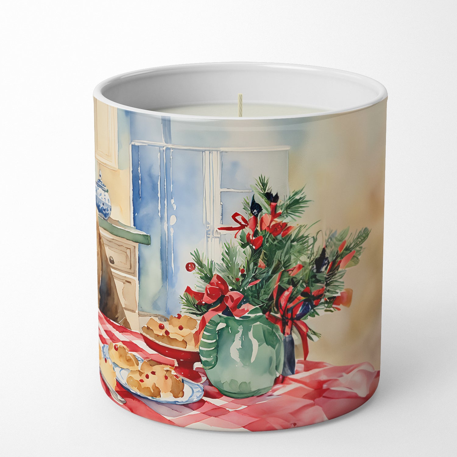 Belgian Malinois Christmas Cookies Decorative Soy Candle