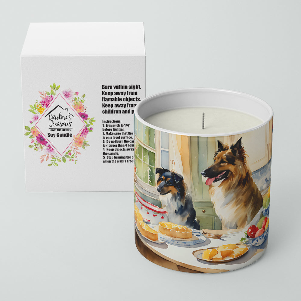 Belgian Tervuren Christmas Cookies Decorative Soy Candle