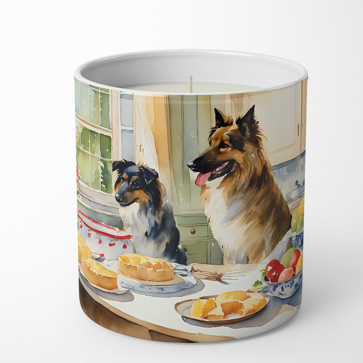 Belgian Tervuren Christmas Cookies Decorative Soy Candle