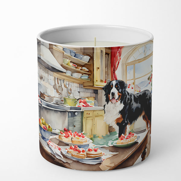 Buy this Bernese Mountain Dog Christmas Cookies Decorative Soy Candle