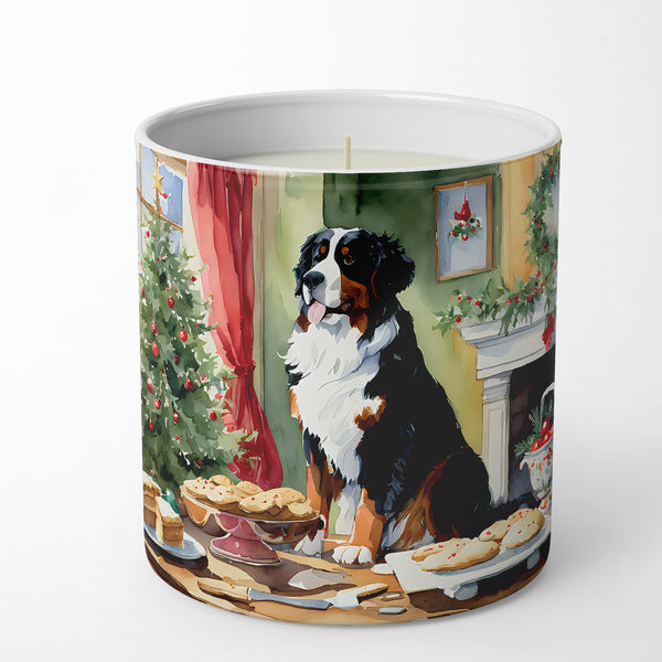 Buy this Bernese Mountain Dog Christmas Cookies Decorative Soy Candle