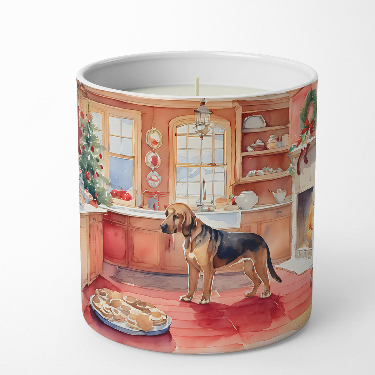 Buy this Bloodhound Christmas Cookies Decorative Soy Candle