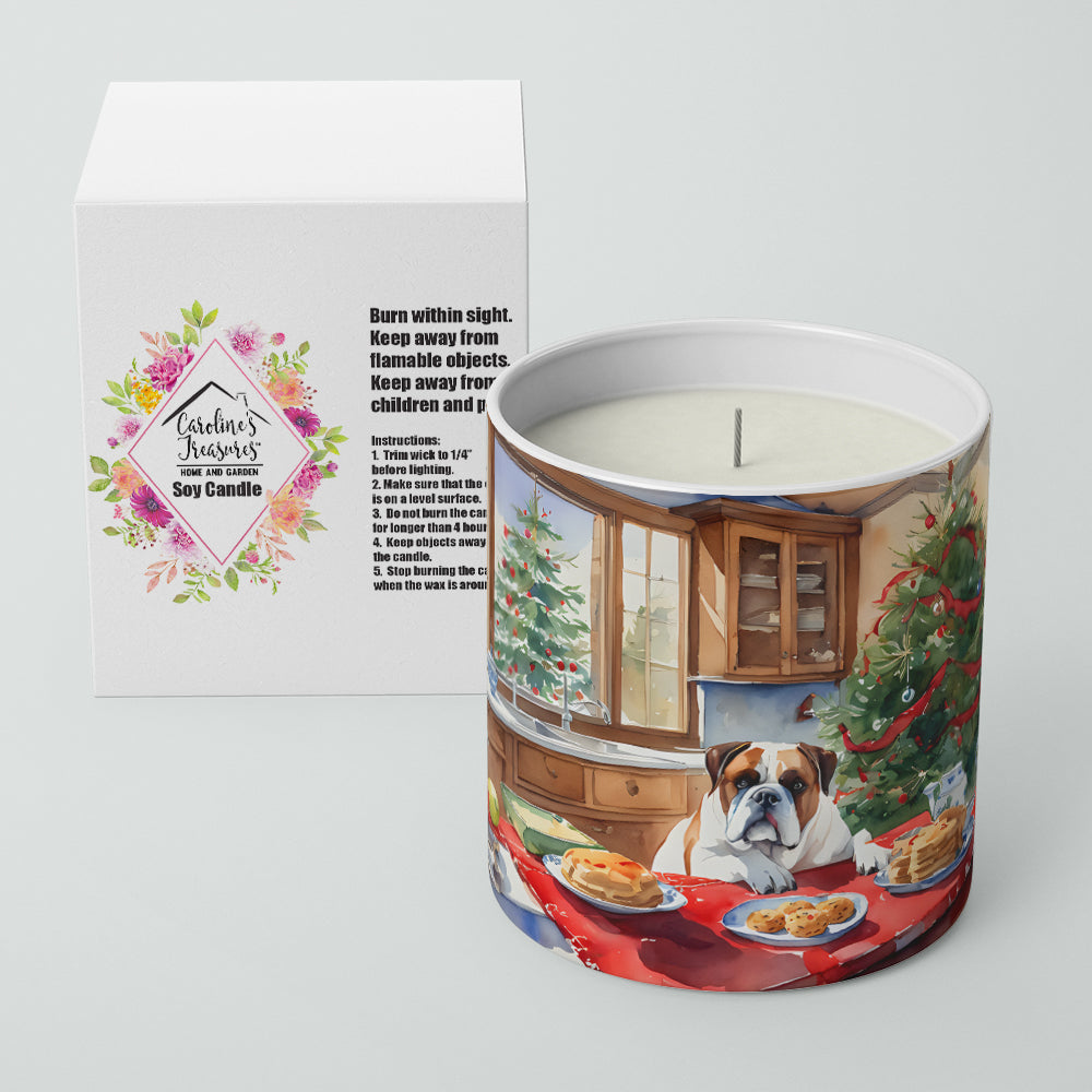 Buy this Boxer Christmas Cookies Decorative Soy Candle