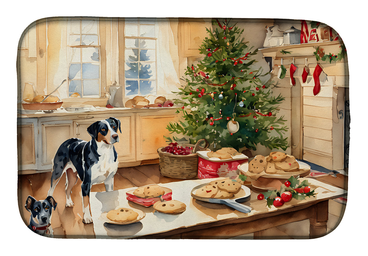 Buy this Catahoula Christmas Cookies Dish Drying Mat