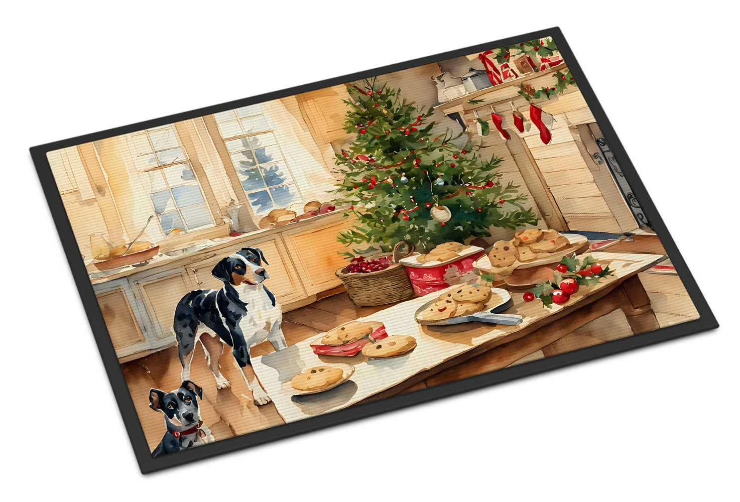 Buy this Catahoula Christmas Cookies Doormat