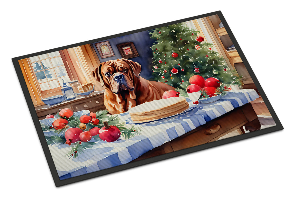 Buy this Dogue de Bordeaux Christmas Cookies Doormat