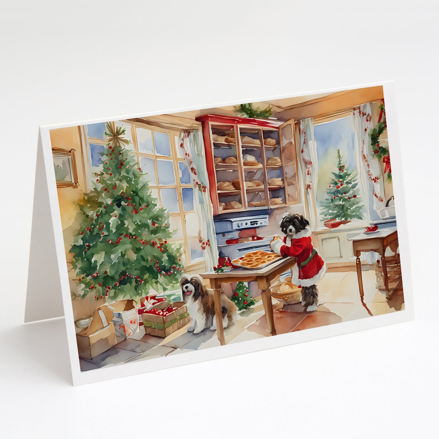 Buy this Havanese Christmas Cookies Greeting Cards Pack of 8