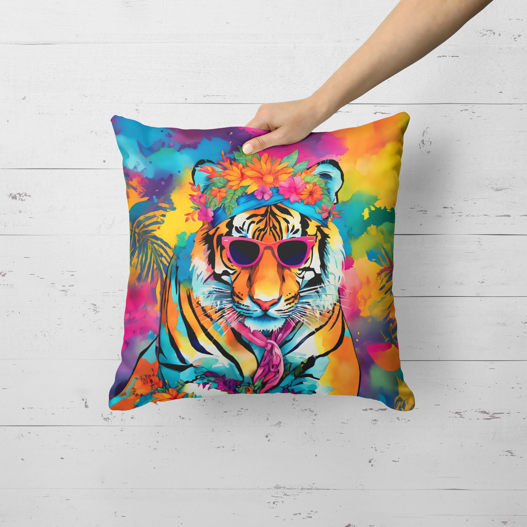 Buy this Hippie Animal Bengal Tiger Throw Pillow