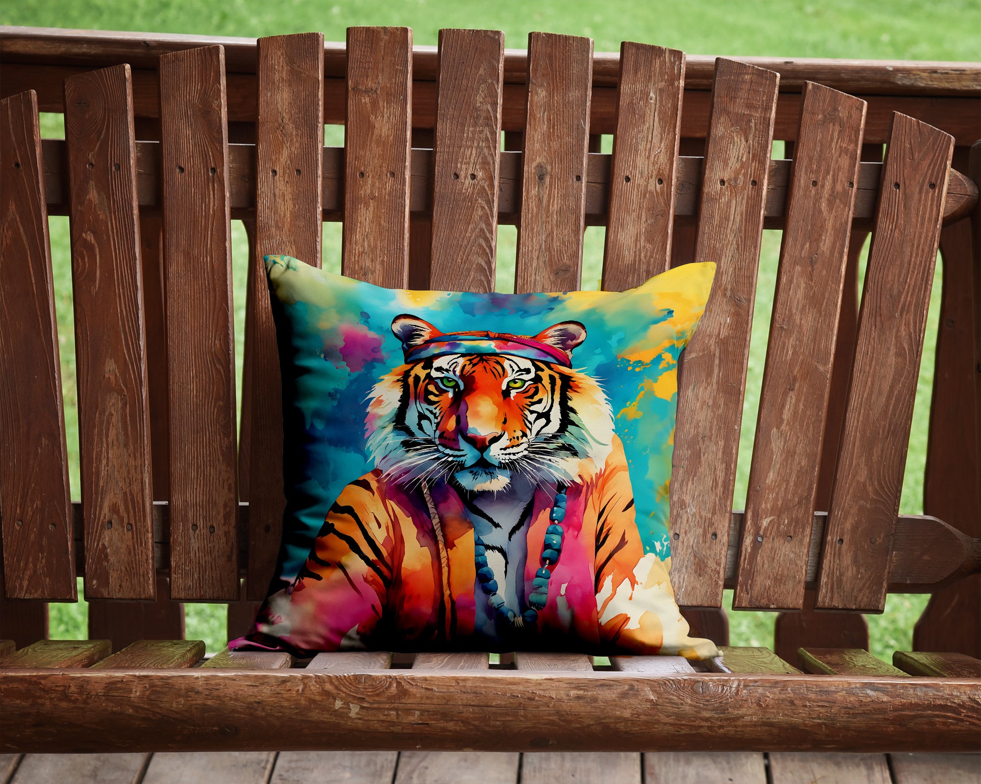 Buy this Hippie Animal Bengal Tiger Throw Pillow