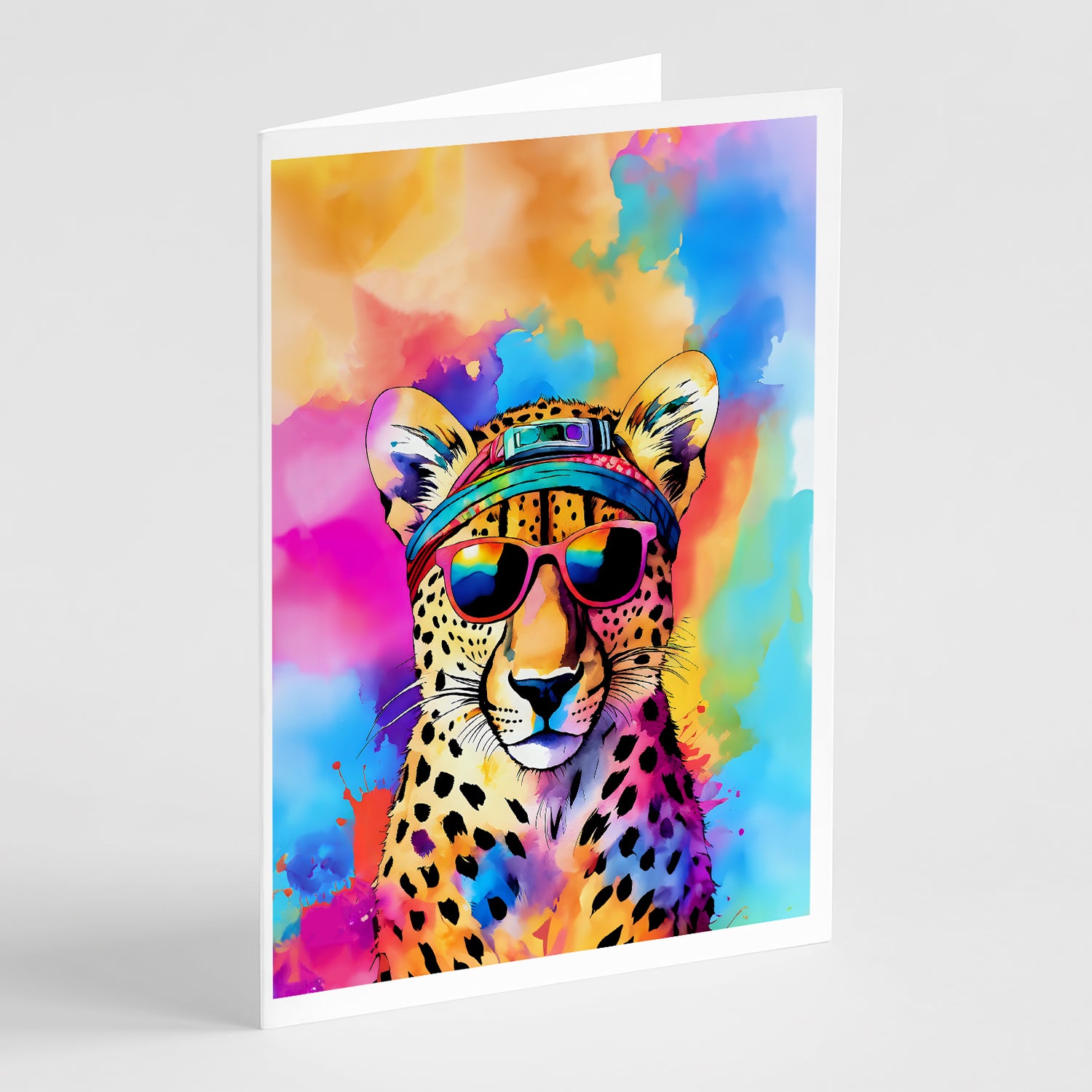 Buy this Hippie Animal Cheetah Greeting Cards Pack of 8