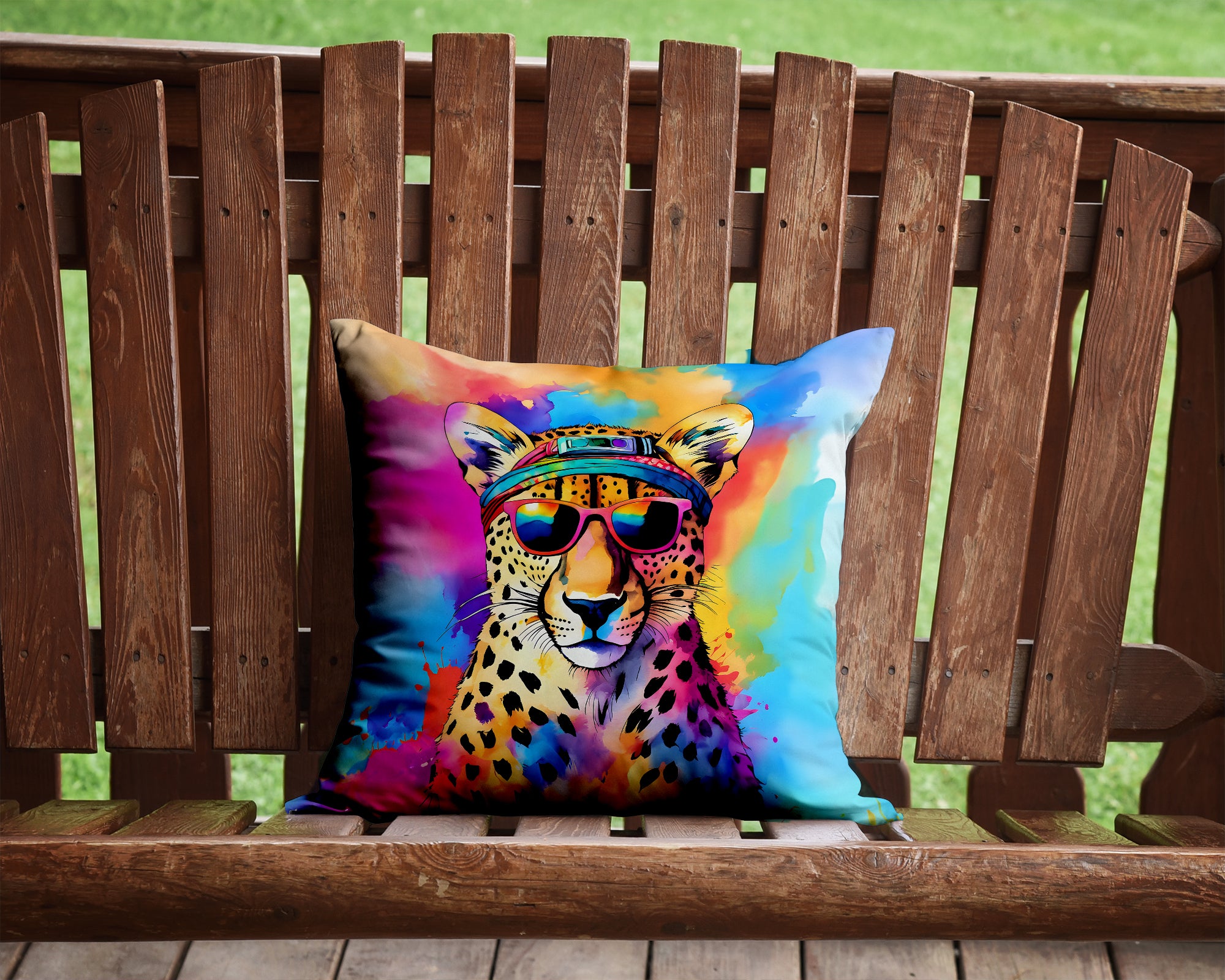 Buy this Hippie Animal Cheetah Throw Pillow