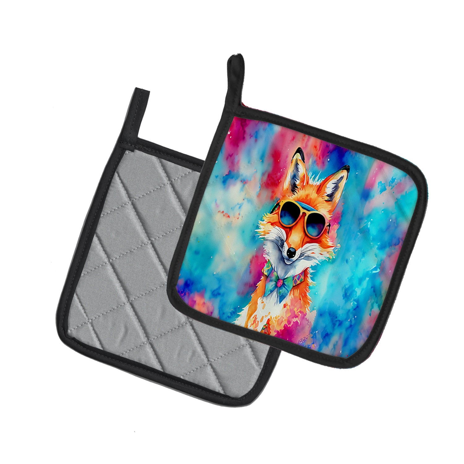 Buy this Hippie Animal Fox Pair of Pot Holders