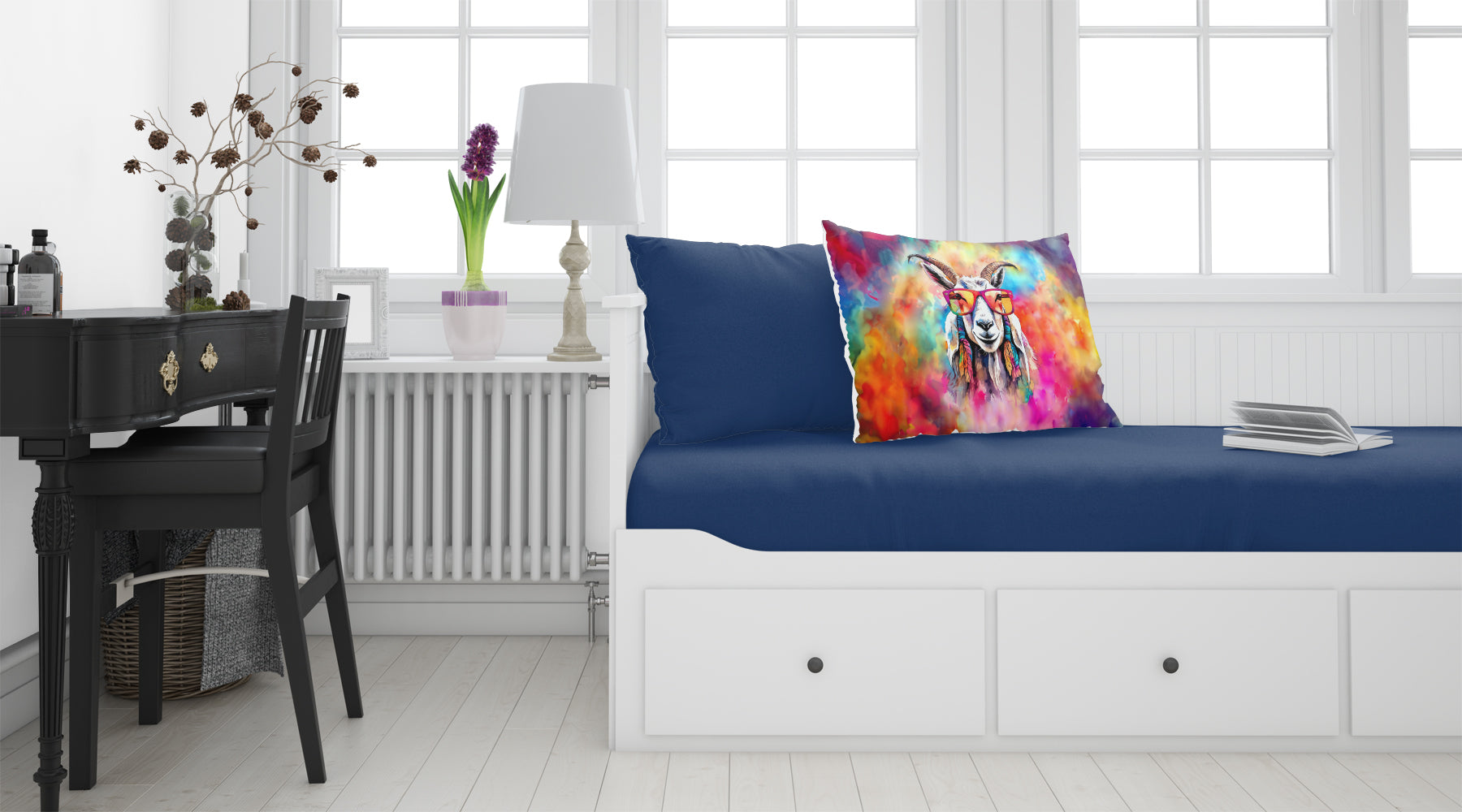 Buy this Hippie Animal Goat Standard Pillowcase