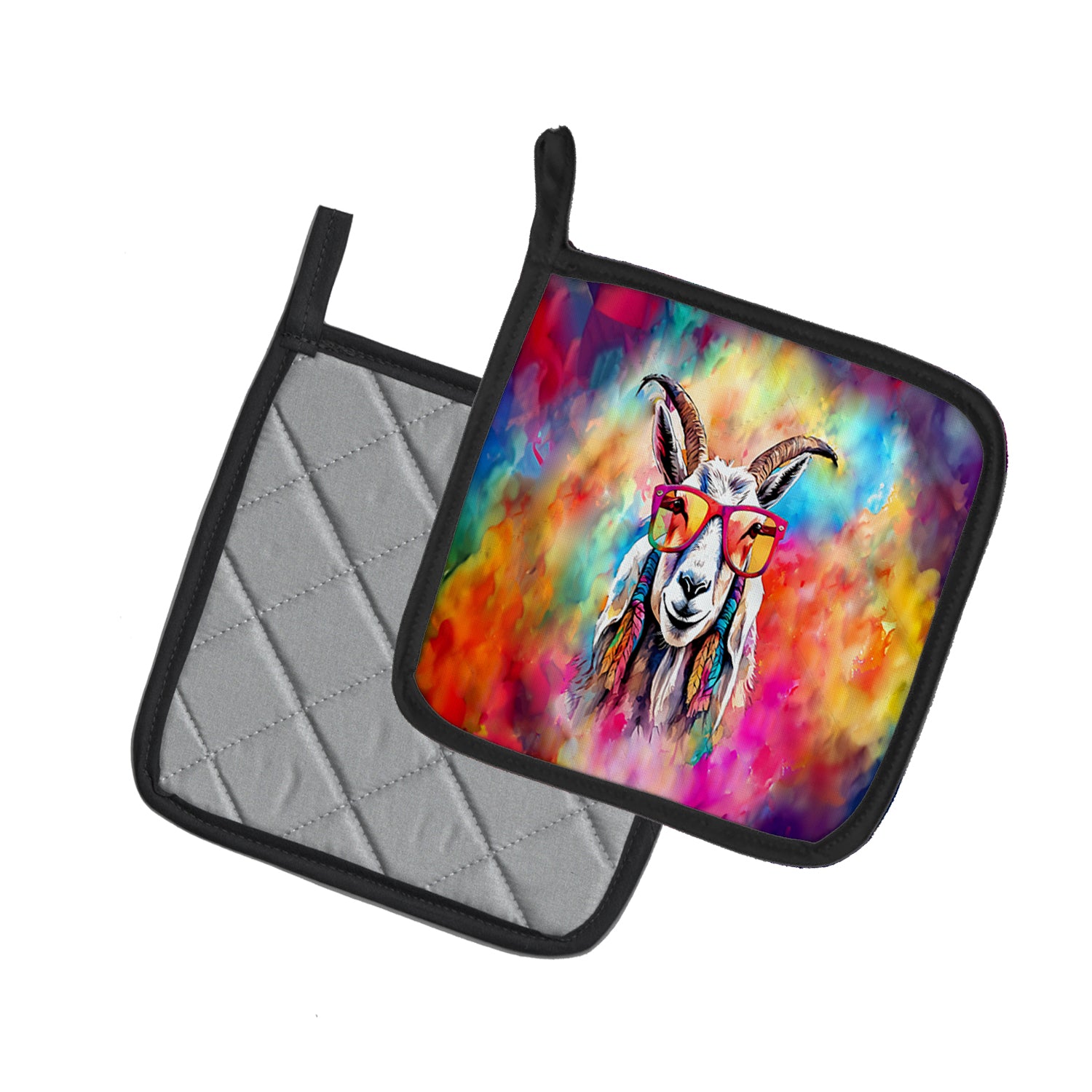 Buy this Hippie Animal Goat Pair of Pot Holders