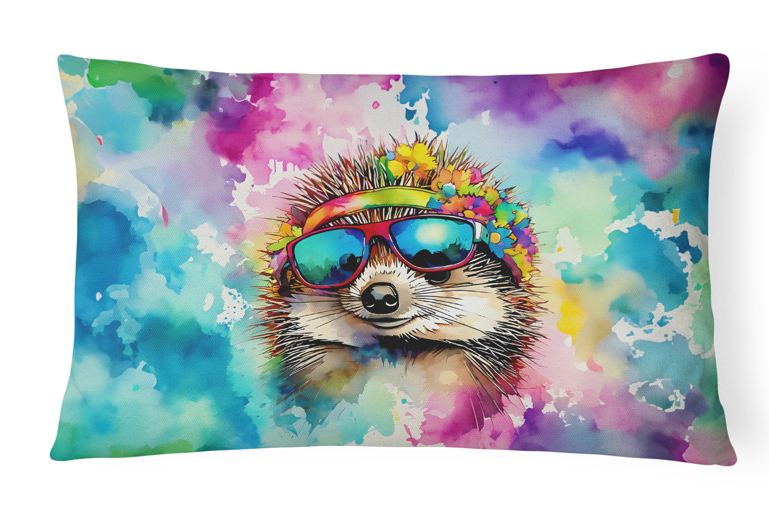 Buy this Hippie Animal Hedgehog Throw Pillow