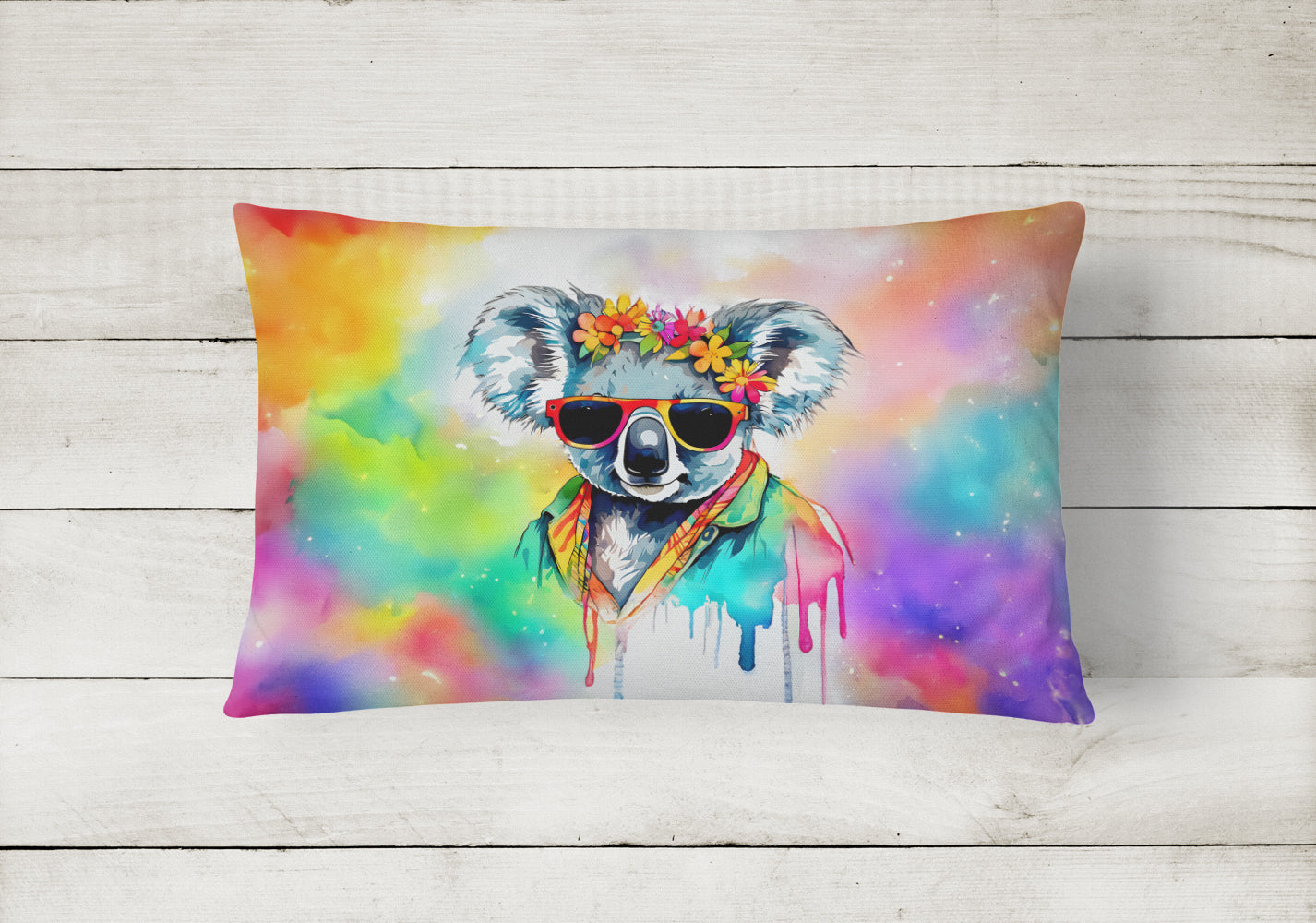 Buy this Hippie Animal Koala Throw Pillow