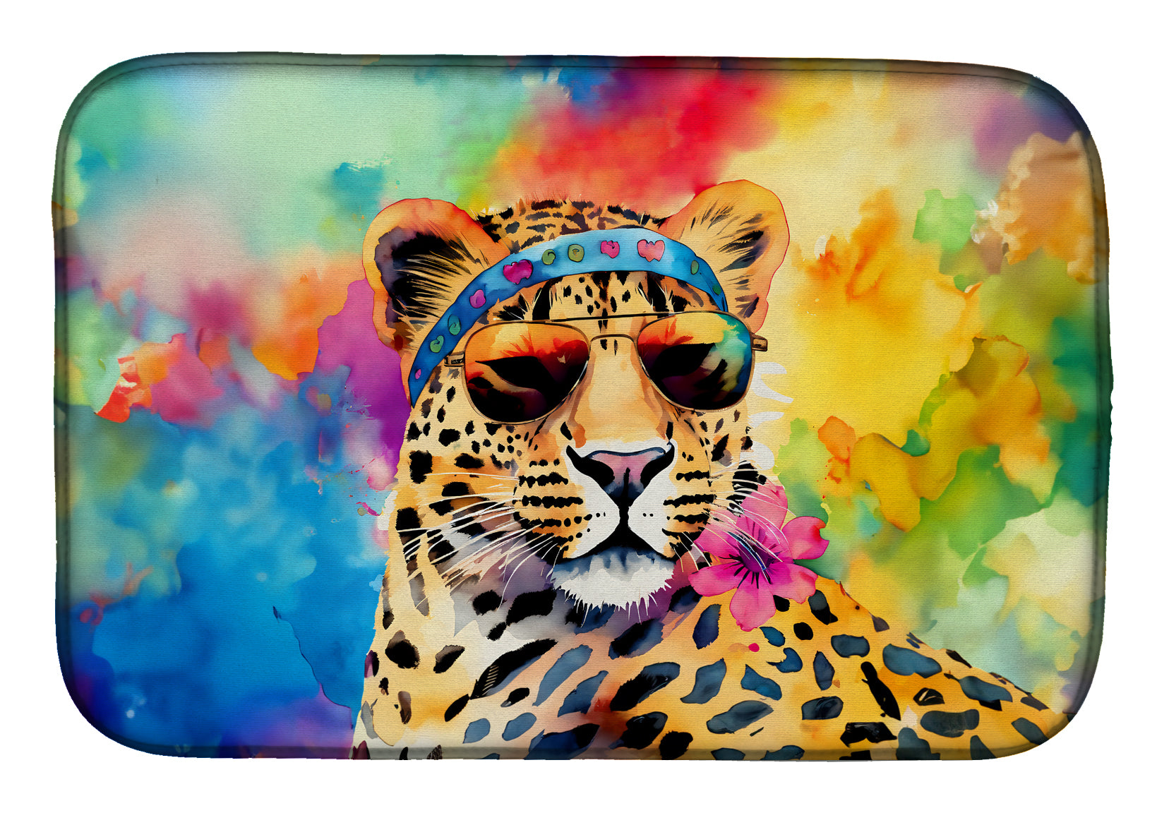 Buy this Hippie Animal Leopard Dish Drying Mat