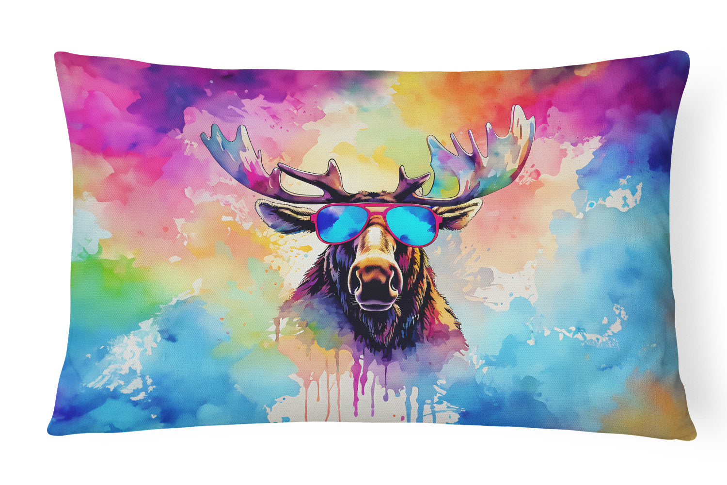 Buy this Hippie Animal Moose Throw Pillow