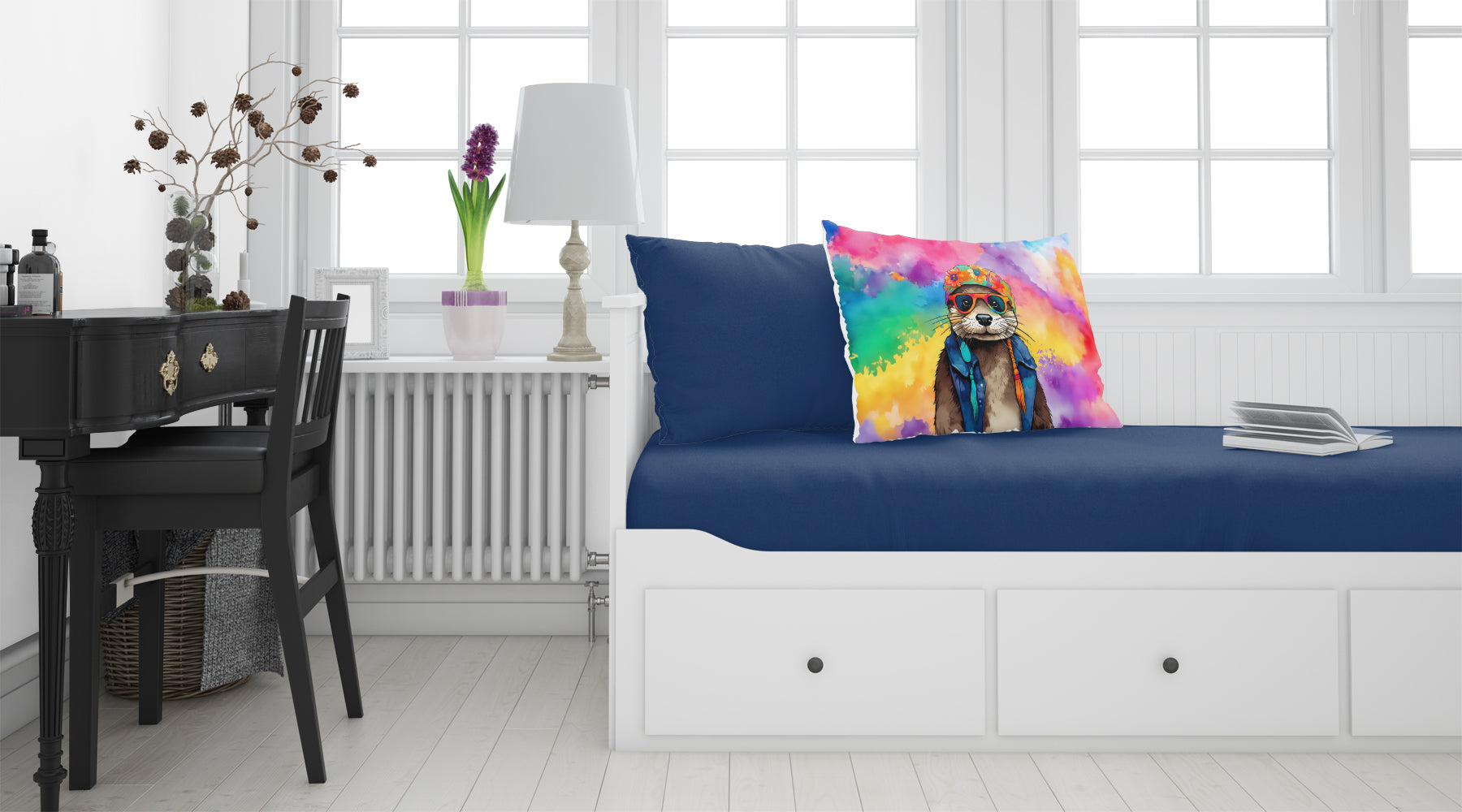 Hippie Animal Otter Standard Pillowcase