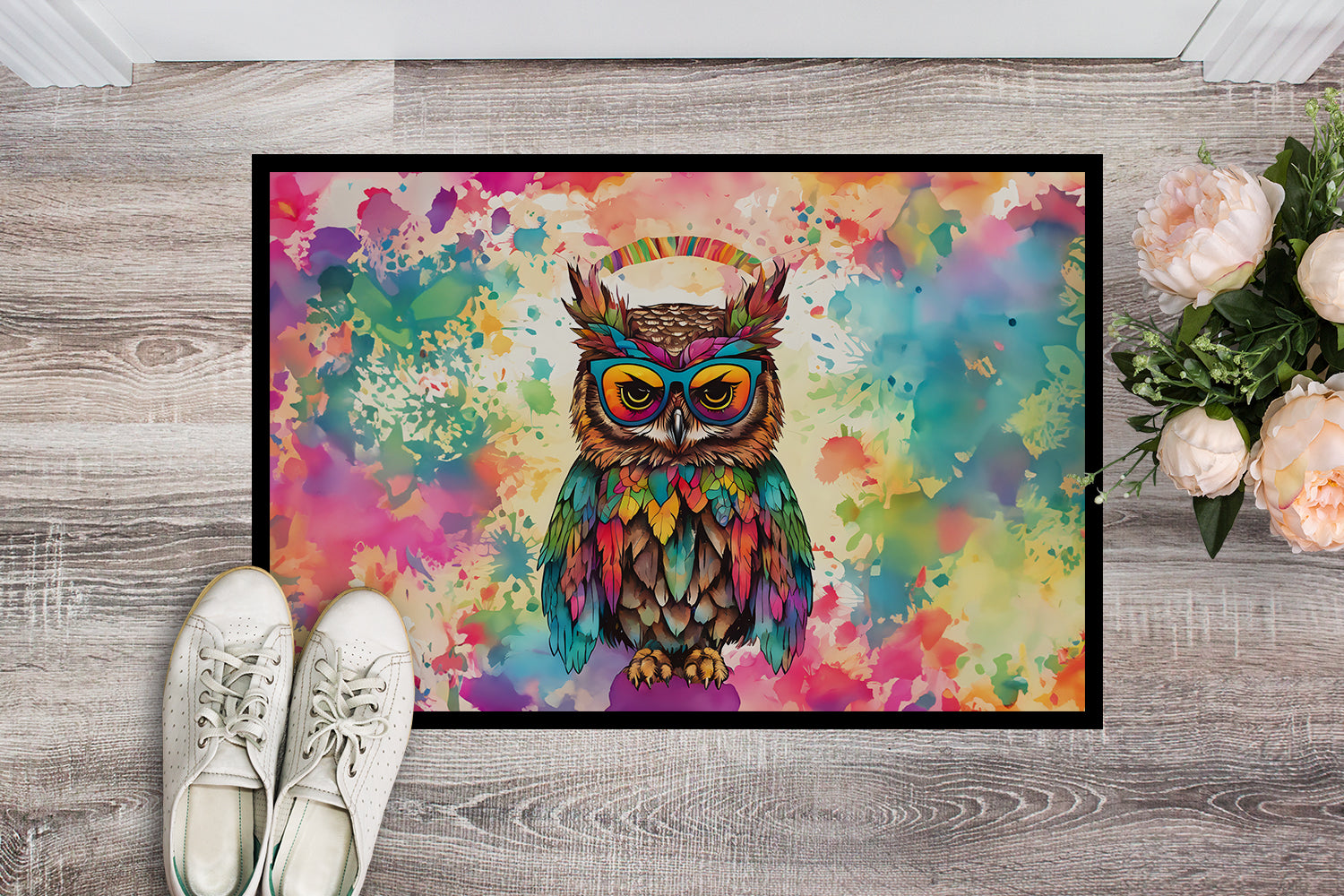 Buy this Hippie Animal Owl Doormat