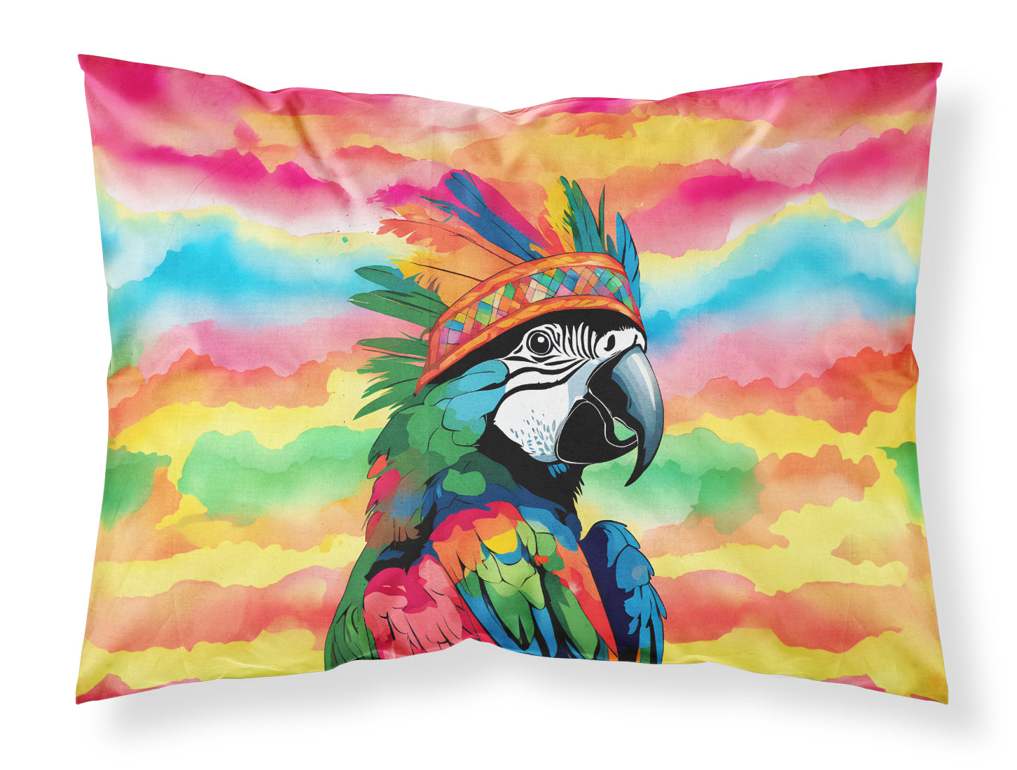 Buy this Hippie Animal Parrot Standard Pillowcase