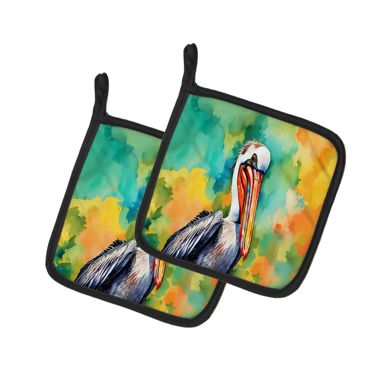 Buy this Hippie Animal Pelican Pair of Pot Holders