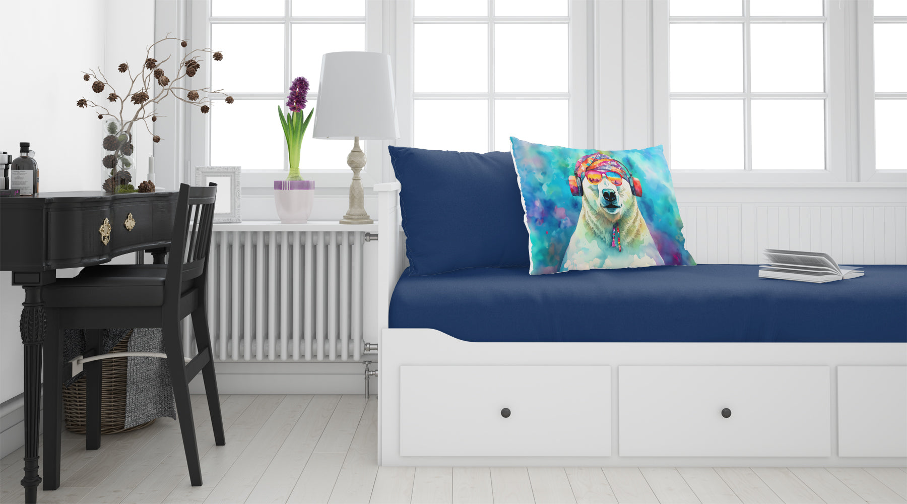 Buy this Hippie Animal Polar Bear Standard Pillowcase