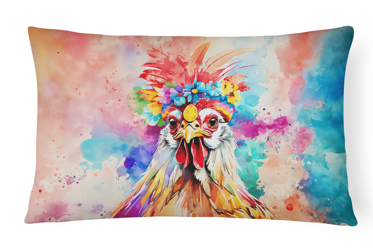 Buy this Hippie Animal Polish Poland Rooster Throw Pillow